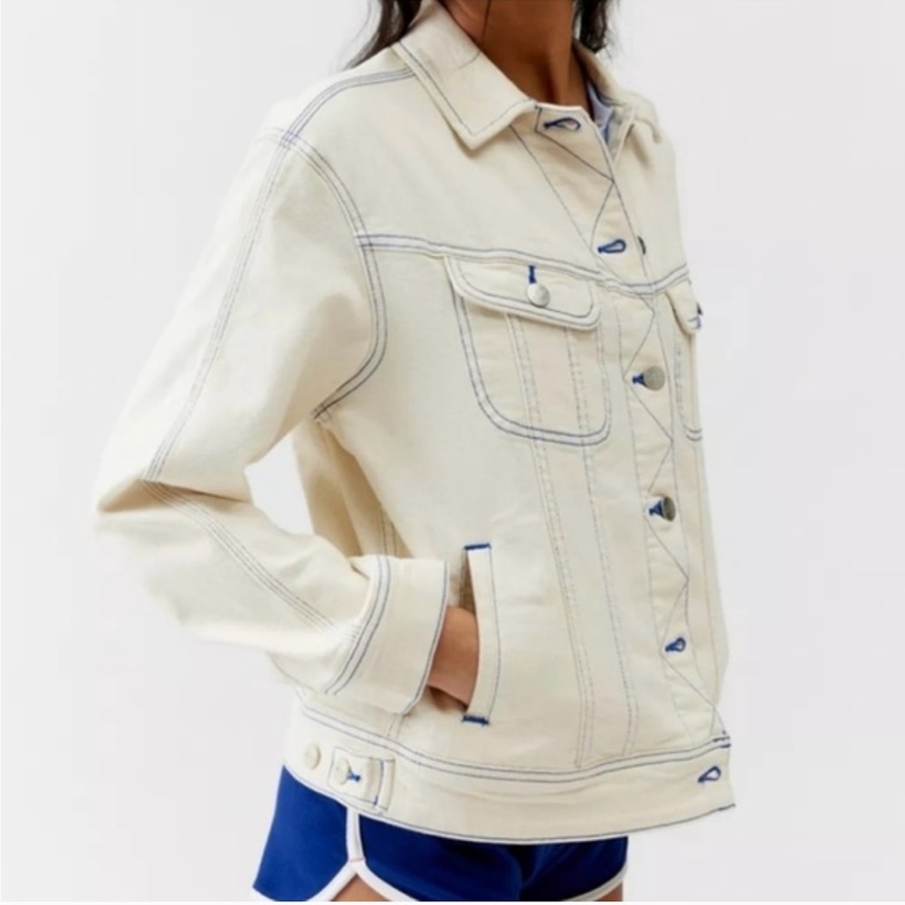 Lee Women's Off-White Denim Jacket